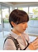 ライン残るマッシュショート