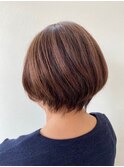 大人女性/髪質改善/白髪染め/ショート/大人ボブ/30代40代/四街道