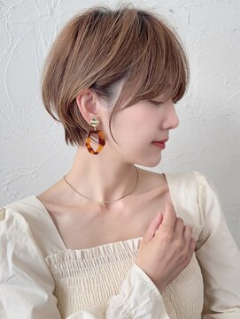 アンド ストーリーズ(&STORIES) ショートボブ髪型30代40代50代前髪あり前髪なし面長丸顔【荒牧】