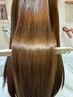 ≪初回≫女性目線デザインカット+オーガニックカラー+髪質改善トリートメント