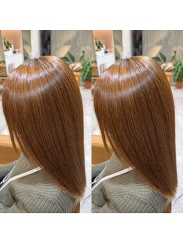 サンゼンヘアー(SUN-ZEN HAIR)の写真/◇一度やったらクセになる◇METEOはダメージを受けた髪にも効果が高く、髪の艶・滑らかさを復元♪