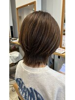 カノエ 山口小郡店(canoe)&nbsp;ショートウルフスタイル×ベージュカラー