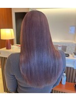 プラスリブ(Plus Lib) 透明感ツヤカラー×ラベンダーグレージュ