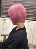 ホワイトピンク/ピンクシルバー/ピンクベージュ/髪質改善カラー