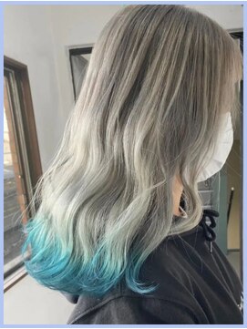 パレット 町田店(PALETTE) シルバー毛先ターコイズ 町田/町田駅/町田店