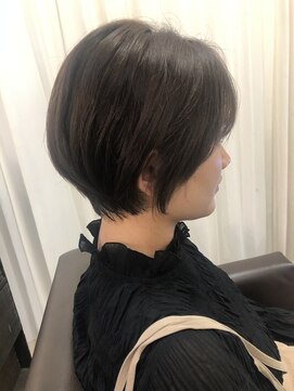 エクファ ヘア シェリル 草津 南草津店(ex-fa hair cherir) イメチェン/ホワイトブロンド/外ハネボブ/ワイドバング/南草津