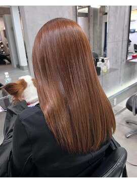 フラット(FLAT) ツヤツヤ髪質改善カラー