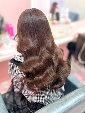 シーズン 大阪(SEASON) 【バージンレミーエクステ】透明感ブラウン/韓国ヘア/大阪梅田駅