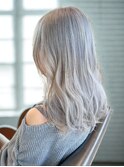 【UHair】ブリーチ一回で作るシルバーカラー