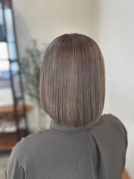 ブリーチ+フルカラー+カット