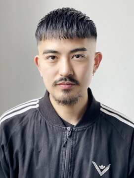 グルーマーズクレッジ 渋谷店(GROOMER/S CREDGE) men's/メンズ/スパイキーショート/フェード/ニュアンスパーマ