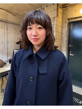 ダコタリッカ(dakota Rikka) ミディアムヘア×柔らかパーマ|20代に人気なナチュラルヘア