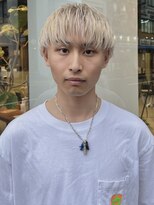 パークレーン アイス イヴェン アネックス(PARK LANE ICI yeven.anx)&nbsp;ブリーチカラー/ハイトーン/定番センターパートウルフYUKI