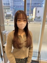 アッシュ 洋光台店(Ash)&nbsp;レイヤーカット/ワンカールレイヤー/顔周りレイヤー