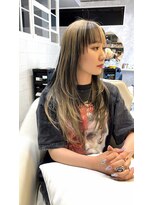 髪屋 紬&nbsp;ブロックカラー/レイヤーカット/ハッシュカット