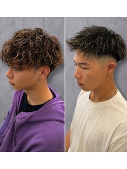 men's salon Loa【メンズサロンロア】【10/1 NEW OPEN（予定）】の写真/【NEWOPEN】ハイクオリティなマンツーマン×メンズサロンが誕生！人気のパーマで理想のスタイルを叶える◎