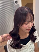 ヘアプレイスソル (HAIR PLACE SoL)&nbsp;韓国レイヤー/透明感パープル/レイヤーカット