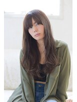 セシル 高津店(SECIL)&nbsp;グリーンのシャツにブラウンのヘア