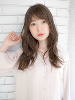 ルティア(Lutia) 流しバング ゆるふわウェーブ