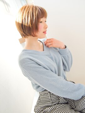 クレール 塚口店(CREER) 小顔愛されショート切りっぱなし『絶妙リラックスボブ』_1