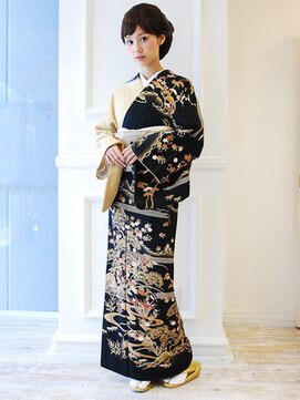 ゲッカビジン(GEKKABIJIN) レンタル訪問着AS36 39000円《東京着物レンタル六本木月下美人》