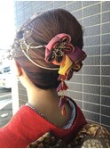 晴れ姿に★成人式ヘアセット
