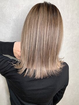 キャメル(Camel) バレイヤージュカラー