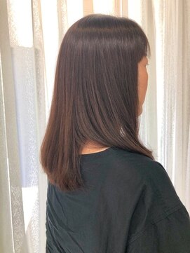 クオリス 上福岡店(QUALIS) 暖色系カラー/艶カラー/ブラウン/30代40代50代/ワンレンAライン