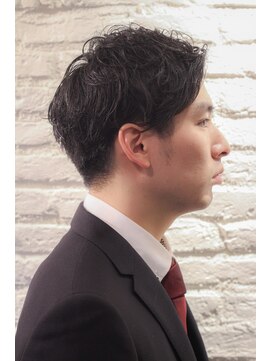 エイト アキタ 秋田中通店(EIGHT akita) 【EIGHT秋田】ビジネスショートパーマ2#小杉山