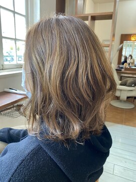 トップヘアー 大元店(TOP HAIR) ミディアムレイヤー