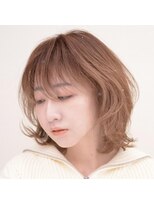 ドルセ(Dulce)&nbsp;【Dulce】ハイトーンベージュ×ボブウルフ