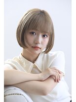 イグレックビス(igrek bis) 大人可愛い切りっぱなしボブ