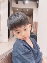 ディッシュ 五反田(dish)&nbsp;五反田美容院☆キッズカット、ツーブロック、爽やかショート