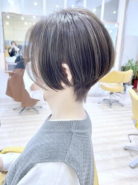 モリオ フロム ロンドン 成増店 【morio成増 セリザワ】ハンサムショート ハイライトカラー