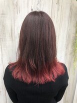 エモート(EMOTE)&nbsp;毛先カラー/ピンクベージュ