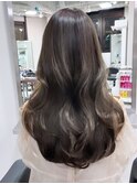 2055髪質改善オルチャンヘアセシルカットグレージュワンホンヘア