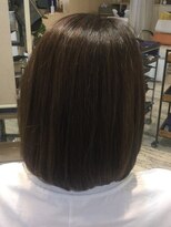 アシャ ヘアー ソリューション 神戸店(asha hair solution) 20代30代40代◆大人ガーリーナチュラルボブ☆切りっぱなしボブ