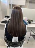 ハイライトバレイヤージュダブルカラーケアプリーチ30代40代