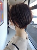 前下がりショート/ステップボーンカット/20代30代40代50代