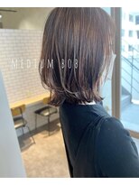 バリー(VALLEY)&nbsp;【VALLEY  hair  care&spa】大人可愛いミディアムボブ