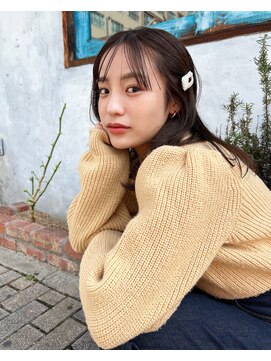 クリーク ノイズ ヘア 大手町店(CLIQUE noise hair) 柔らか透明感カラー khaki