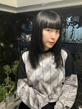 キイ ギンザ(k.e.y GINZA) ツヤ黒髪