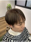 白髪ぼかしカラー