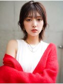 【GEEKS渋谷】ウルフヘア/似合わせカット/20代30代/小顔レイヤー