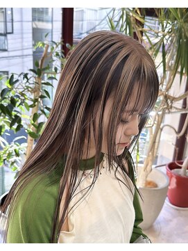 ヲタク(wotaku.) アンブレラカラーデザインカラーケアブリーチレイヤーカット