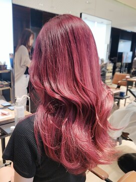 アフロート ギンザ(AFLOAT GINZA) 【Nanako。】ブリーチ必須のピンクカラー