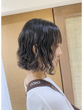 【RYOSUKE】ボブパーマ_ミニボブパーマ_コテ巻き風パーマ