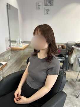 リーオオサカ(Lee Osaka) 【モモカ】コテ巻き風パーマ