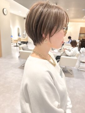シシ 大宮(She 2.) ハンサム丸みショートボブ/ショート//前髪/丸みショートボブ