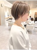 ハンサム丸みショートボブ/ショート//前髪/丸みショートボブ